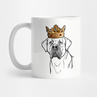 Boerboel Dog King Queen Wearing Crown Mug